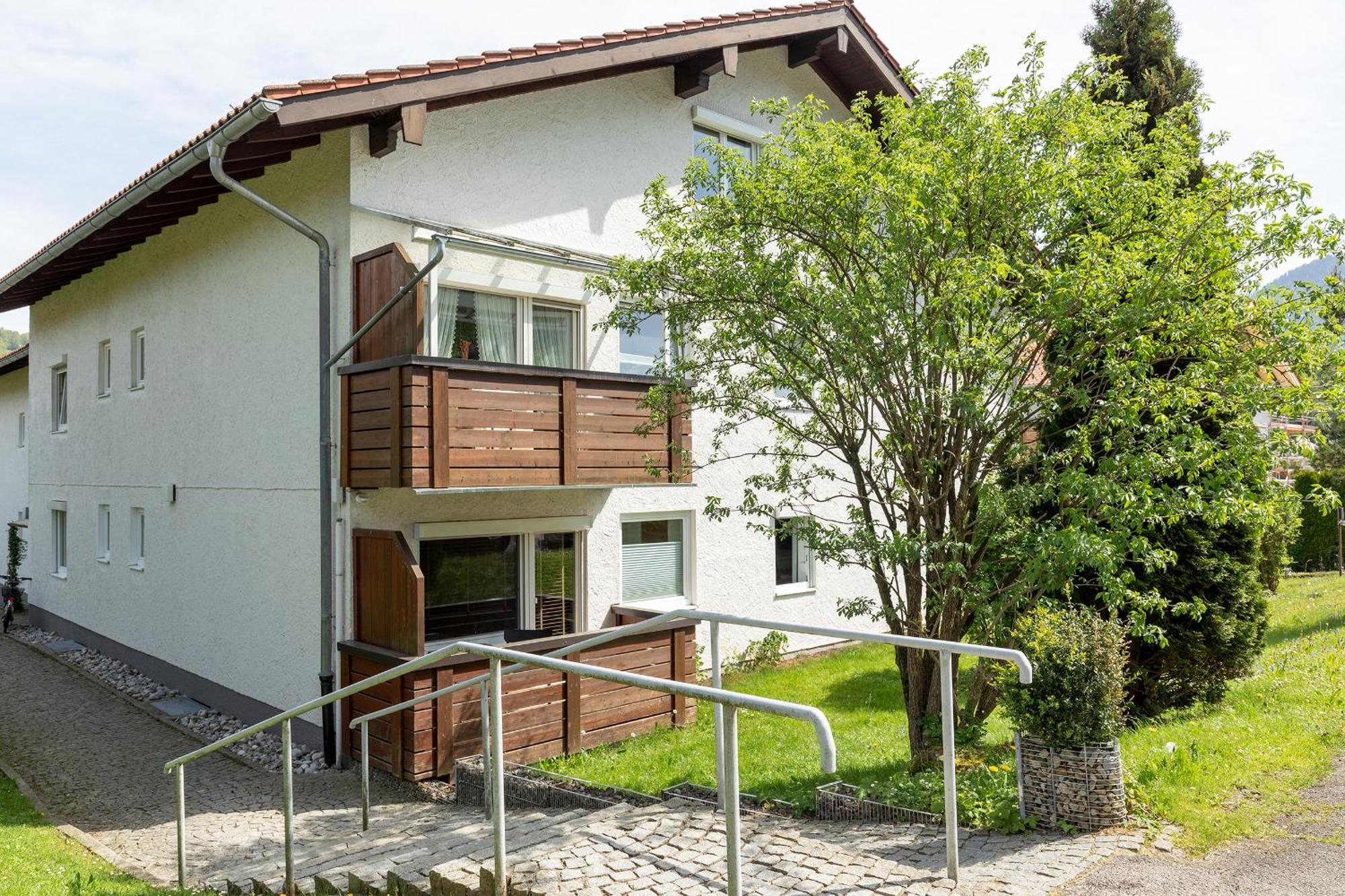 Apartment Fuchsbau - 2 Zimmer Mit Balkon Ruhpolding Exterior foto